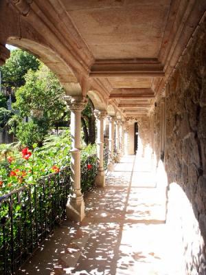 the palace balcony