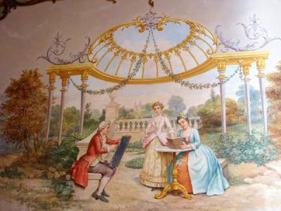 palace wall painting