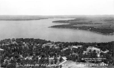 Arnolds Park West Okoboji 1942