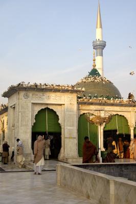The shrine of Data Sahib and mosque