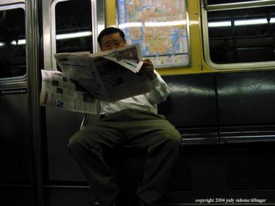 8.26 man on the subway
