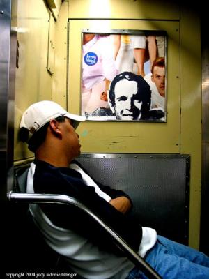 9.02 anti bush on the subway
