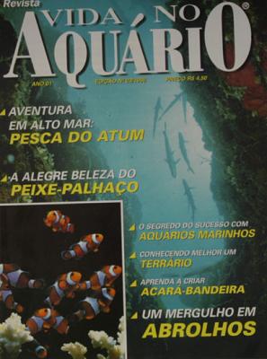 Foto da Capa da revista Vida no Aqurio - Tarpes na Cueva Azul (Cuba)