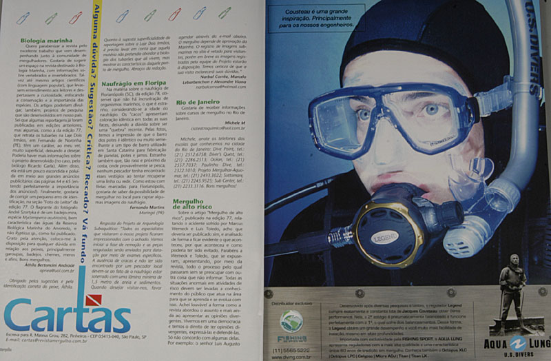 Revista Mergulho N80 - Janeiro de 2003