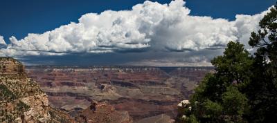 3 picture Panorama of the storm