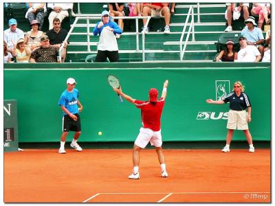 The moment of victory for Tommy Haas