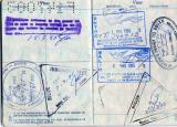 1985 Passport Visas