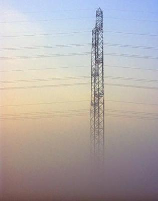 Misty Transmission Towers