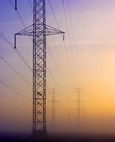 Power Lines in the Mist2