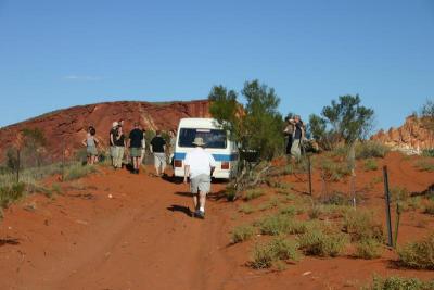The stuck caravan (read the journal)