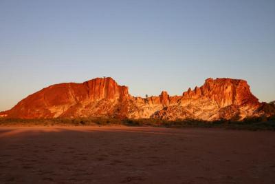 Sunset at the valley