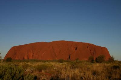 Ayers Rock at sunset