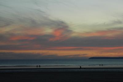 Sunset at the Beach of Plomodiern