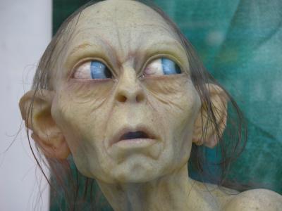 Gollum, in a shop in London
