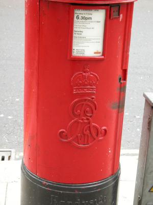 King Edward Post Box