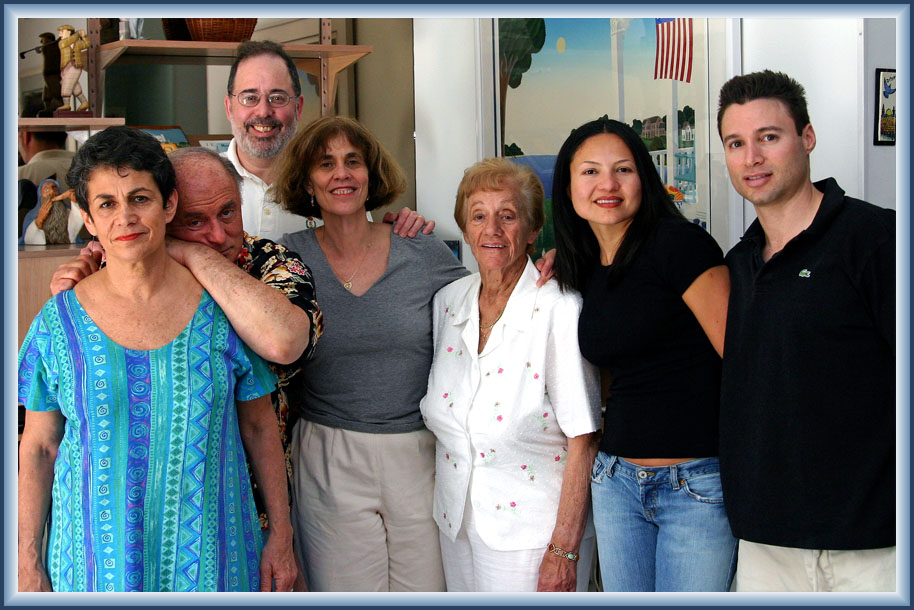 The Relatives Pose  What is Sanford Doing?