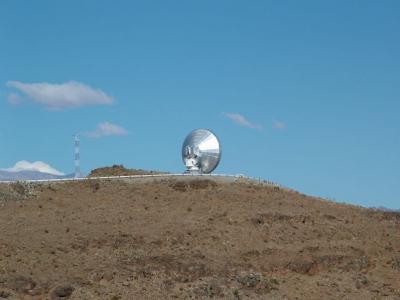 The SEST (Swedish ESO Submillimetre Telescope).