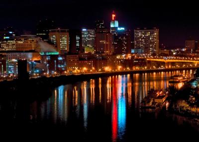 St. Paul Cityscape at Night