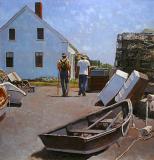 4. Skiffs, Monhegan 12 x 12