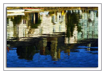 Dittisham ~ waterfront reflection