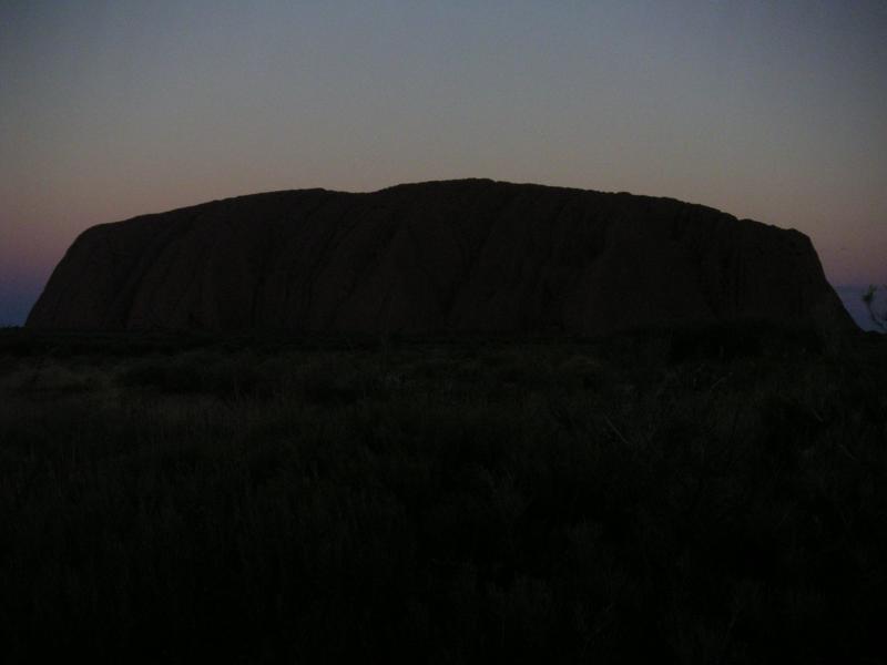 In the dark