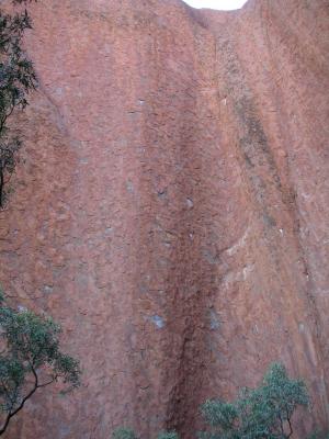 Kantju Gorge - sheer cliff face