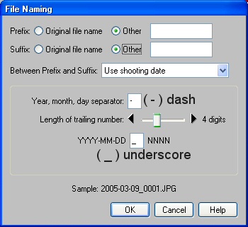 File naming