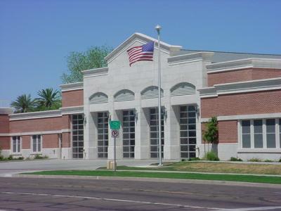new fire house in Mesa Arizona