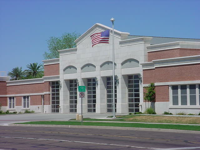 new fire house<br> in Mesa Arizona