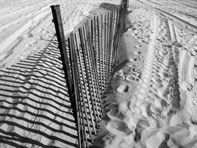 Beach Fence  by pat scales