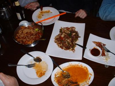 Malaysian Dinner Arrayed