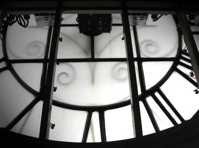 Clock face rear Cornell Tower