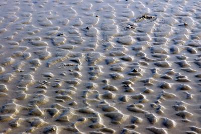 foot prints on sand - itev