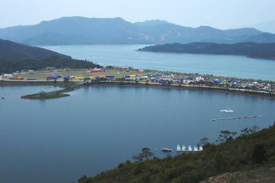 HK Scout Island Camp 2004 at Chong Hing Water Sports Centre 創興水上活動中心