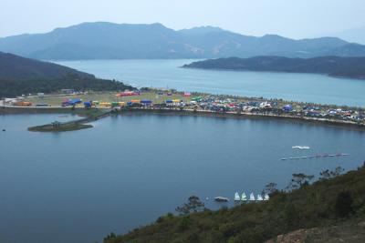 HK Scout Island Camp 2004 at Chong Hing Water Sports Centre  創興水上活動中心