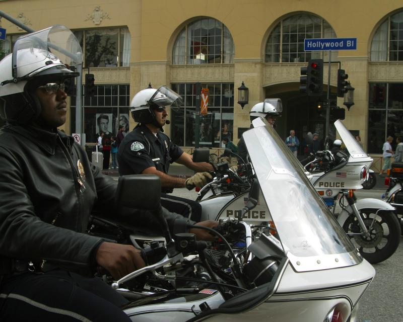 LAPD in Hollywood