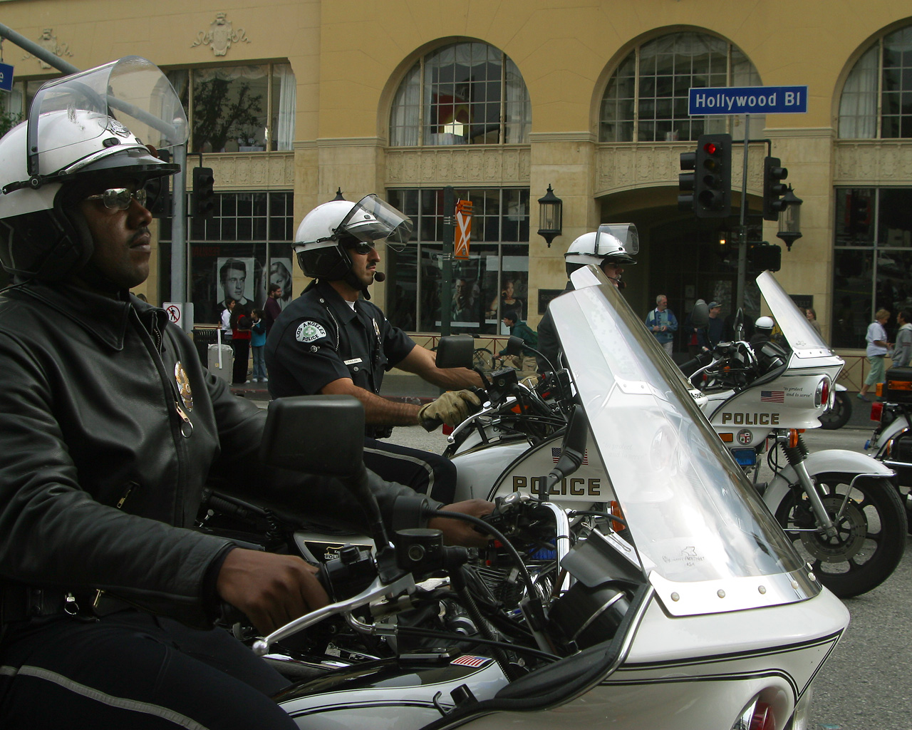 LAPD in Hollywood