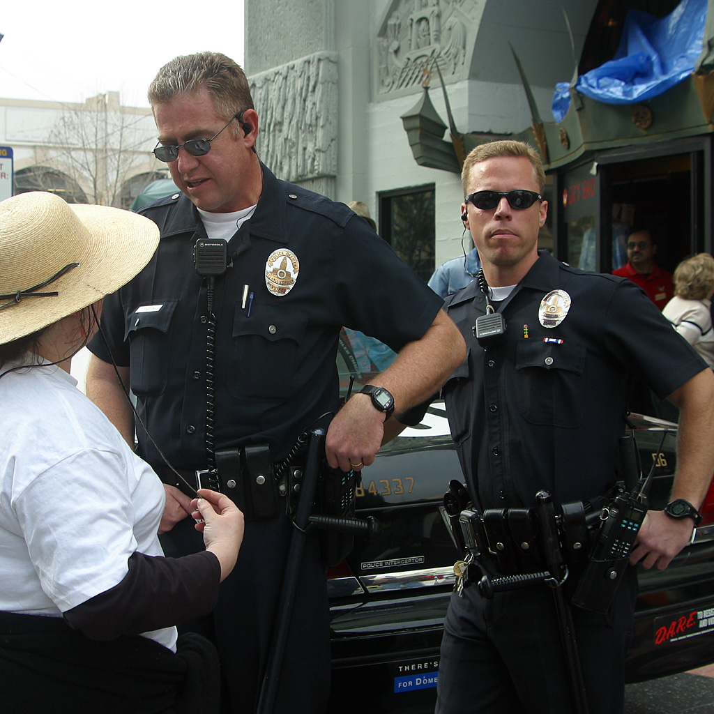 LAPD in Hollywood