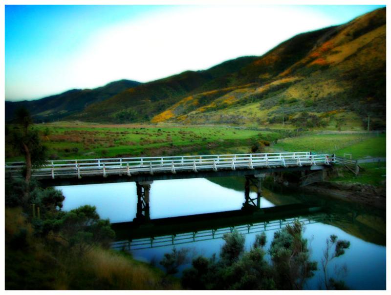 23 April 04 - Farm Bridge over Wainui-o-mata Stream