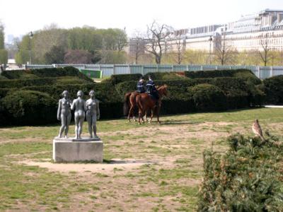 March 2004 - Tuilleries garden- Maillol's statues 75001