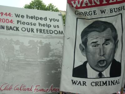 June 2004 - March against war in Iraq