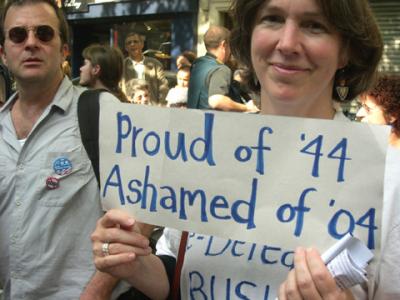 June 2004 - March against war in Iraq