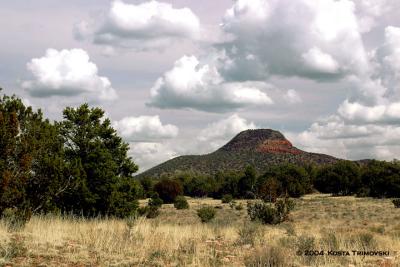 Clouds over Red Mesa