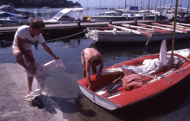 Getting in the Boat