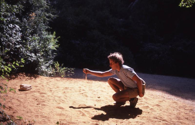 Paddy drops Sand at Buoux