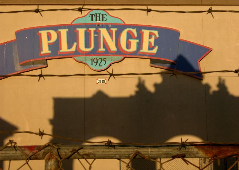 The Plunge, Belmont Amusement Park, San Diego, California, 2004