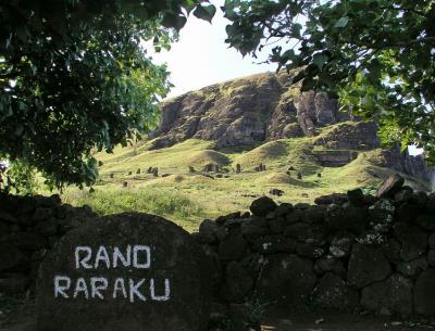 El volcan Raraku