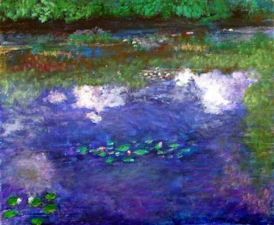 Monet StudyAcrylic2001
