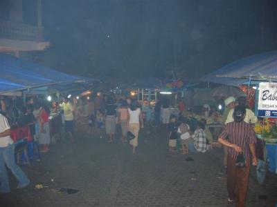 Gianyar night market in Bali