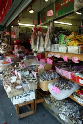 Stinky fish market